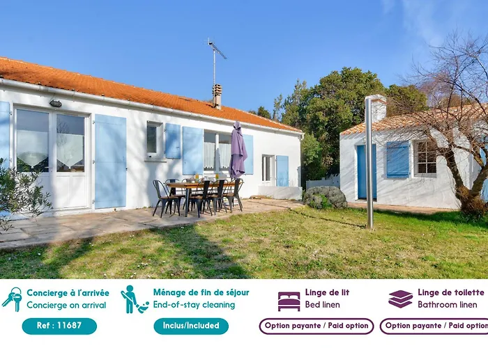 Maison De Charme Avec Jardin, Plage A Pied Barbâtre